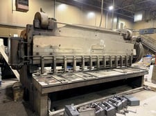 1" x 12' Cincinnati #10012, mechanical shear, 48" back gauge, 40 HP, 20 SPM, 1944