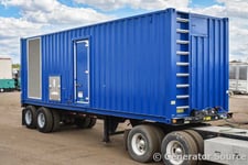 800 KW Cummins #C800-QSK23, enclosure mounted on trailer, 277/480 Volts, 4185 hours, 2012, #090395