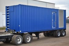 800 KW Cummins #C800-QSK23, enclosure mounted on trailer, 277/480 Volts, 4185 hours, 2012, #090395