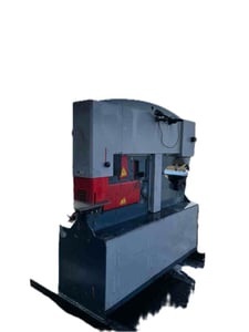 6" x 6" x 1/2" Durma #IW-110, Ironworker, 121 Ton, Large Throat Depth, 2012