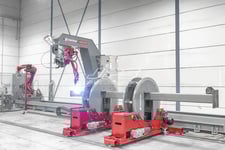 Automated fit & full welding system, Voortman Fabricator, flexible fitting & welding, 2023