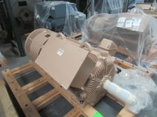 350 HP 1800 RPM General Electric, Frame 5010/5011LL, TEFC, BB, new, 2300/4160 Volts