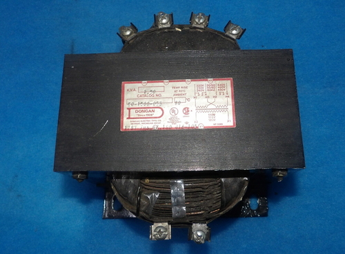 1500 VA, Dongan 50-1500-053, 1 phase control transforme, 1 year warranty