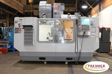 Haas #VF-5/40TR, 5-Axis vertical machining center, 50" X, 26" Y, 25" Z, 52" x23" table, 8.3" dia platen, 20