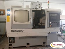 Ganesh #Cyclone-32CS, CNC Swiss Machine, 7-Axis, 1.25" barstock, 40" H spindle center, 1.46" bore, 10 HP, 2010