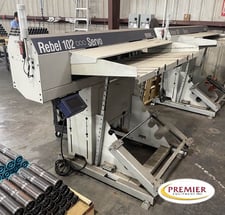 Edge Technologies #Rebel-102-Servo, Barfeed, 8-102mm bar diameter, 60" L bar, 30" magazine capacity, 20 sec.