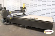Multicam #3000-Series, CNC Router, 3-Axis, 60" width x 120" L table, 32000 RPM, 16.9 HP, 8 Station, 2008