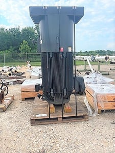 350 HP 3575 RPM U.S. Motors, Frame 5809PH-24, TEFC, VSS, vertical solid shaft, 1.15 service factor, 2300 Volts
