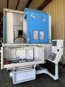 Campbell #800A-150/650/IT, CNC Creep Feed Grinder, Fanuc 35i Mdl B, Linear Scales, 2020