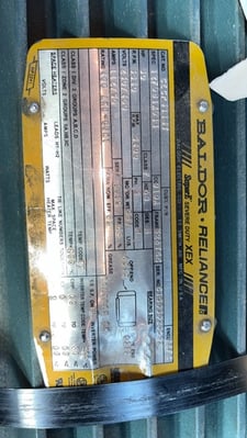 50 HP 3540 RPM Baldor-Reliance, Frame 326TSC, TEFC, 1.15 service factor, 230/460 Volts