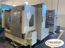 Hyundai Kia #KH50G, CNC heavy duty horizontal machining center, 29.9" X, 27.8" Y, 25.6" Z, 8000 RPM, 60