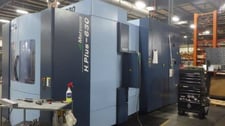 Matsuura #HPlus-630, CNC horizontal machining center, 4-Axis, 41.3" X, 36.2" Y, 38.9" Z, 12000 RPM, 120