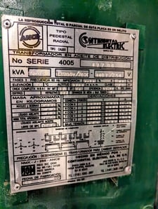 500 KVA 13200Y/7620 Primary, 440Y/254 Secondary, 3 phase, Padmount Transformer