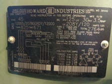 45 KVA 12000 Delta Primary, 208Y/120 Secondary, 3 phase, Padmount Transformer, New