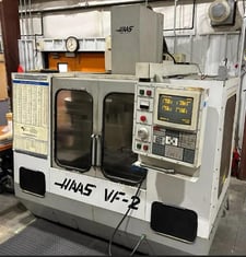 Haas #VF-2, CNC vertical machining center, 20 automatic tool changer, 30" X, 16" Y, 20" Z, 1000 RPM, 40