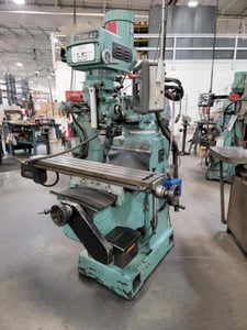 Southwestern Industries #Trak-K3-Edge, CNC manual knee mill, 10" x50" table, 3 HP, S/N 023AF11747