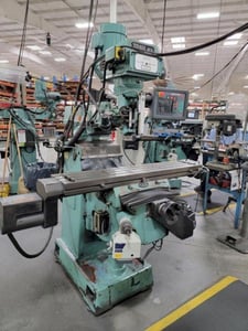 Southwestern Industries #Trak-K3-Edge, CNC manual knee mill, 10" x50" table, 3 HP, S/N 023AF11812