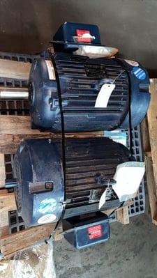 40 HP 1770/2642 RPM Marathon, Frame 324T, TEFC, 460 Volts, new surplus (2 available)