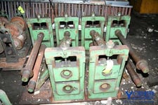 Rafted roll rollforming heads, ASC, 3" spindle diameter, 30" btwn shoulders, #50401 (12 available)