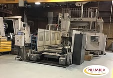 Okuma #MCV-AII, CNC Double Column Machining Center, 122" x 59" table, 118" X, 78" Y, 17.7" Z, 6000 RPM, 30