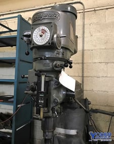 Bridgeport #Series-I, vertical mill, 9" x42" table, 1.5 HP, 2-Axis digital read out, one shot lube, #68305