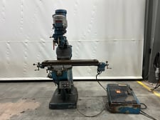 Bridgeport #Series-I, vertical knee mill, 12" x42" table, 2 HP, #16785
