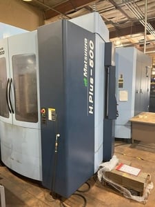 Matsuura #HPlus-500-PC2, horizontal machining center, 245 automatic tool changer, 31.4" X, 31.4" Y, 31.4" Z