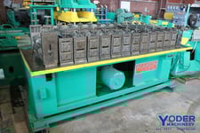 12 Stand, Pearson #1-1/2, rollformer, 1-1/2" spindle diameter, 24" roll space, 10 HP, #57791