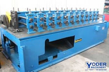 12 Stand, Dahlstrom #300-220B, chain drive rollformer, 2" spindle diameter, R to L, #61088