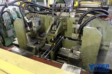12" x 48" Romac, traveling pre notch press, #58765