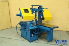 15" x 20" W.F. Wells #F-15-3U, automatic feed horizontal band saw, 10 HP, 1991, #56260