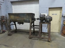 20 cu.ft. Robinson Mill Builders, double ribbon blender,size 4,Stainless Steel ribbon,carbon steel trough