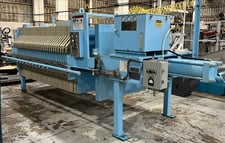 48" x 48" Eimco Shriver #M1200FB, 115 ton, 40.5 cu.ft. holding capacity, 716.9 sq.ft. filtering area, 27