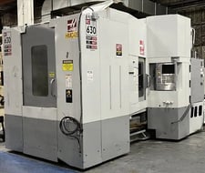 Haas #EC-630, 4-Axis, 40" X, 33" Y, 35" Z, (2) 24.8"x24.8"pallets,Cat 50,50 automatic tool changer, 30