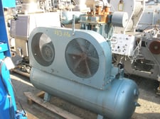 200 psi, Quincy #34032, Reciprocating Type Air Compressor, 650 F, 7 -1/2 HP, 1745 RPM, 230/460 V
