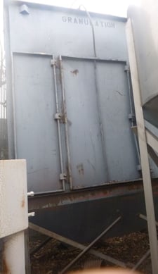 Image for 1500 sq.ft., AAF #Fabri-Pulse-6-420-1500, Baghouse Dust Collector, 123" x 48" x 112" C/S housing, 12" x 12" discharge, (420) 2-1/2" dia. x 6' L bags, (10) cassettes, 15 HP, 230/460 V