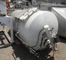 160 sq.ft., Flex-Kleen #18CTBS241, High Pressure/High Vacuum Dust Collector, 42" dia. x 5' straight side