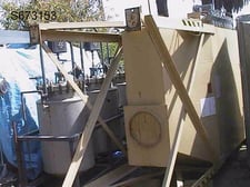 2550 sq.ft., American Air Filter #Size-6-2H, Dust Collector, 4' W x 6-1/2' L x 15' tall, 4' 8" W x 3' L x 4'