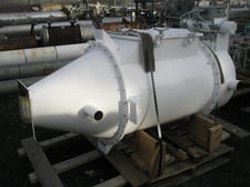 28 sq.ft., HAF Equipment Inc. #36C1853, Baghouse Dust Collector, 30" dia. x 40" straight side unit, (8)