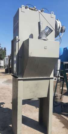 564 sq.ft., Farr Tenkay #2C, Cartridge Type Dust Collector, (2) 12.75" dia. x 26" L cartridges, 15" x 15"