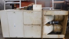 350 sq.ft., DCE Unimaster #UMA354G11AG, Envelope Type Dust Collector, (28) 20" x 27" filters, 10 HP