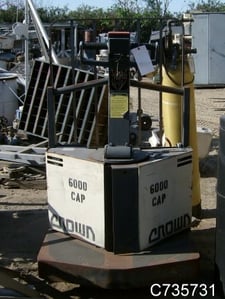 6000 lb. Crown #60PE-27-3, Electric Pallet Jack