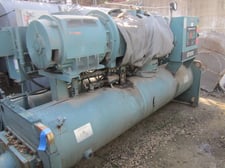 250 Ton, York #YSCACAs2-CJD, Liquid Screw Chiller, R22, 150/300 PSI, 218 HP, 3600 RPM, 460 V.
