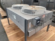Kramer #DD100, Double Fan Fluid Cooler, (2) 24" diameter Fans, 1/3 HP