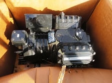 20 HP Copeland #4DE3-200E-TKS-800, Discus Refrigeration Compressor, 208/230/460 V, semi-hermetic