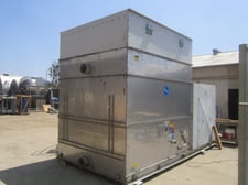227 Ton, Baltimore Aircoil #VTL-227/OX, Cooling Tower, Stainless Steel, 46550 cfm, 8" inlet/outlet, 3"