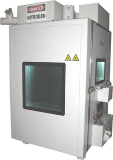 32" width x 36" D x 36" H Qualmark #OVS2.5, halt chamber -65° to 170°, 480 V., 3-phase, 200 Amps., as is