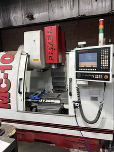 Fryer #MC-10, CNC vertical machining center, 32" X, 17" Y, 19" Z, 8000 RPM, 15 HP, 16 automatic tool changer