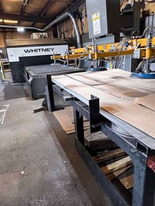 Eagle, Whitney #130-F6, Fiber Laser Cutting System, 6000 watt, 5' x 10', Eagle CNC Control, 2014