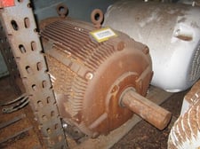 100 HP 885 RPM Westinghouse, Frame 445T, TEFC, 1.0 service factor, 460 Volts
